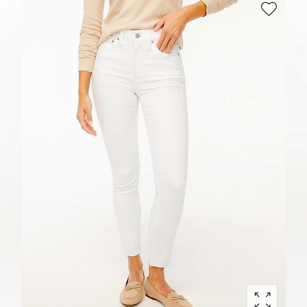 J. Crew Factory 10" high-rise skinny jean in signature stretch NWT Size 28